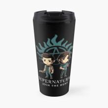 Insulated Travel Coffee Mug supernatural Stainless Steel Cup Tumbler 17oz