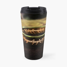 Insulated Travel Coffee Mug Lord of the ring Stainless Steel Cup Tumbler 17oz