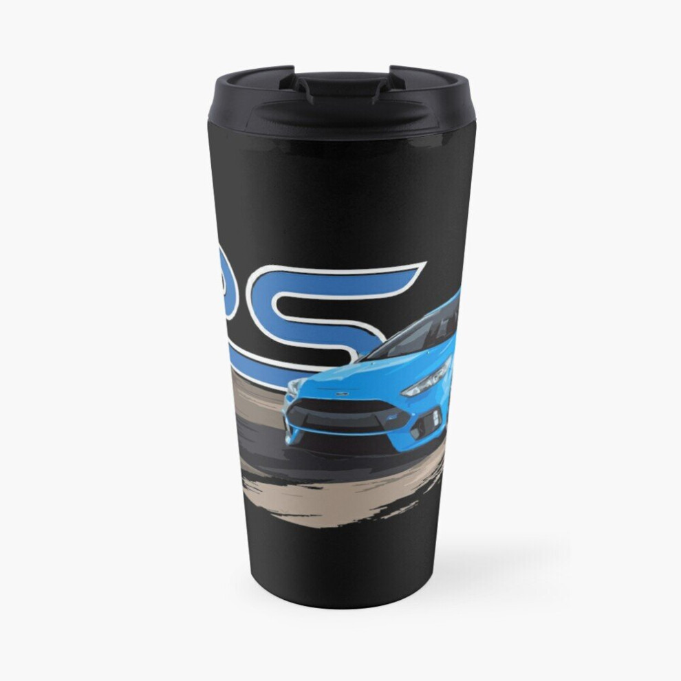 Insulated Travel Coffee Mug Focus RS Rallye Sport WRC Drift Turbo Stainless Steel Cup Tumbler 17oz