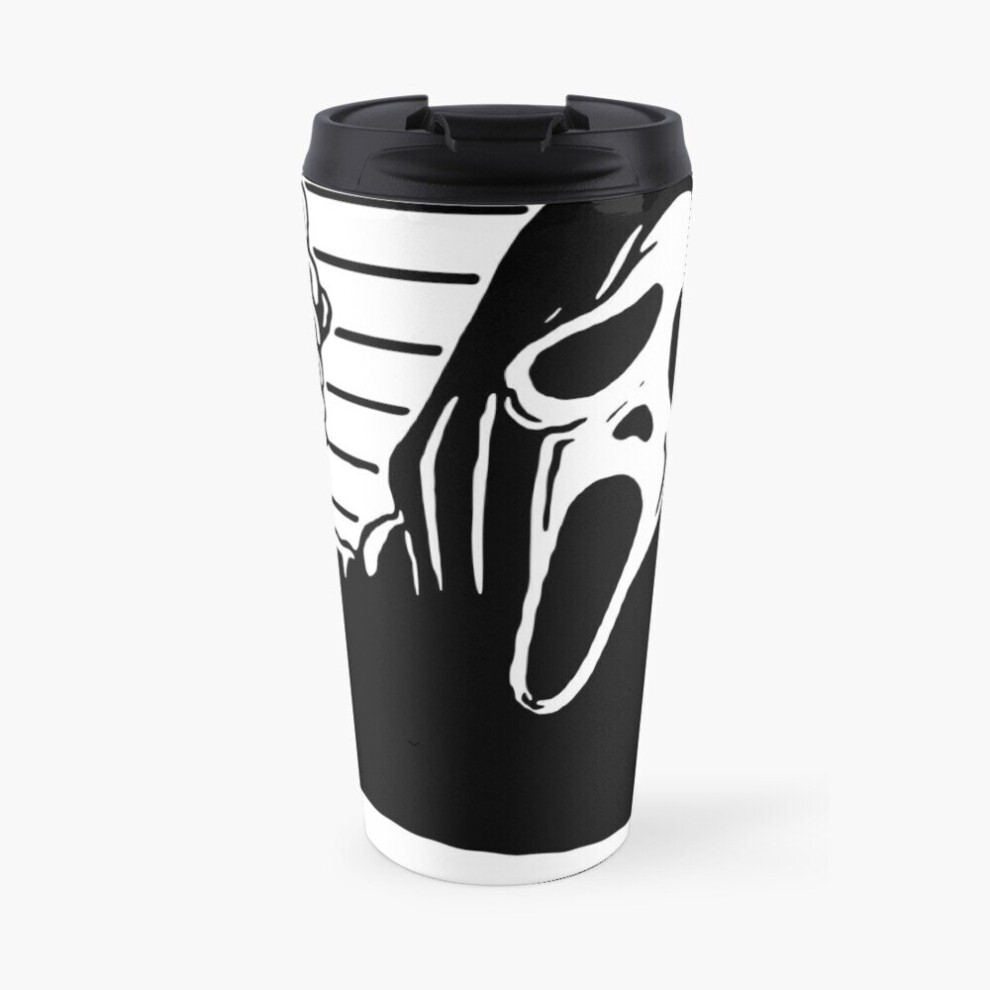 Photos - Travel Accessory Insulated Travel Coffee Mug Ghost face horror movie Stainless Steel Cup Tumbler 17oz