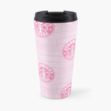 17oz Insulated Travel Mug with True Taste Ceramic Interior, Pink Stainless Steel Tumbler, Leak-Proof, Fits Most Cup Holders