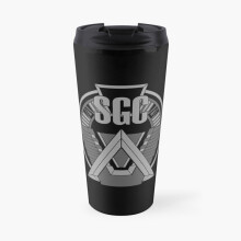 Insulated Travel Coffee Mug Stargate SG1 Stainless Steel Cup Tumbler 17oz