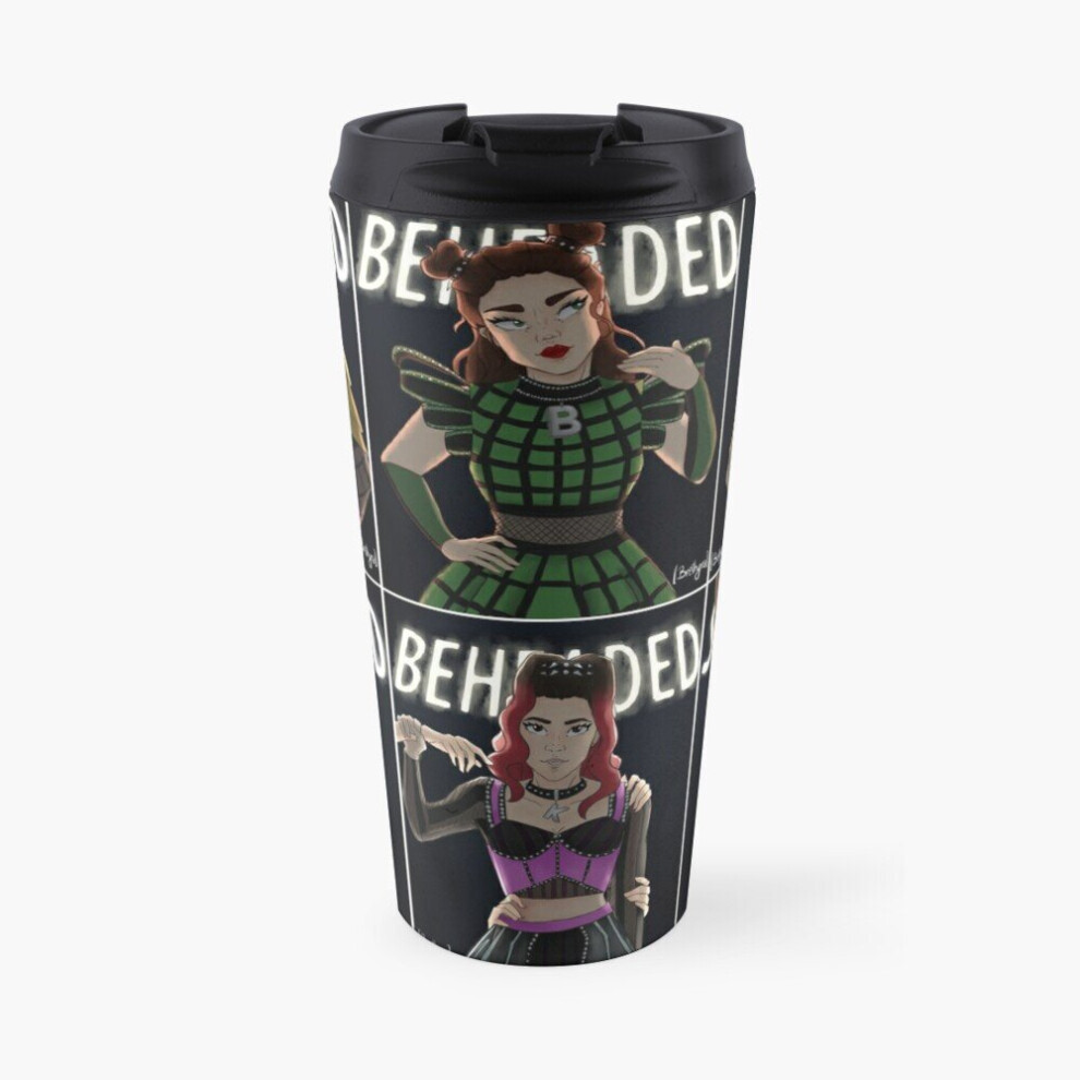 Insulated Travel Coffee Mug Divorced, Beheaded, Died, Divorced, Beheaded, Survived - SIX the musical Stainless Steel Cup Tumbler 17oz