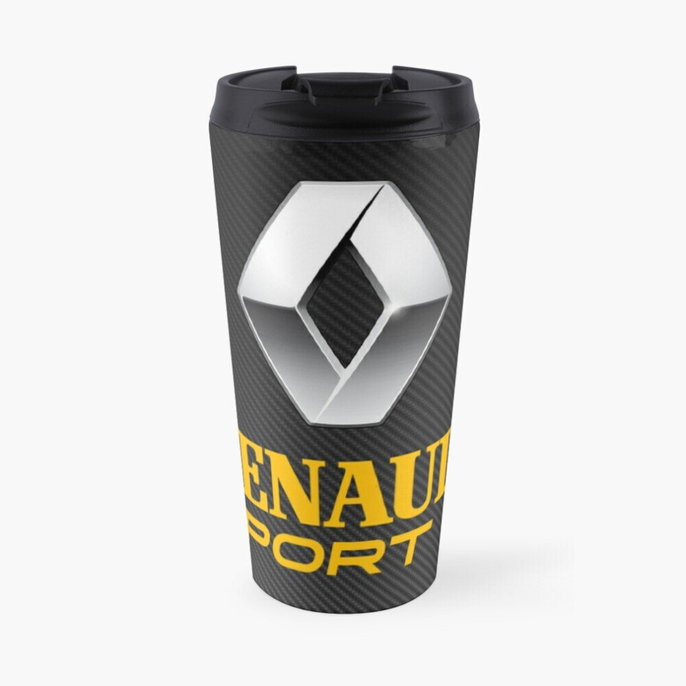 Insulated Travel Coffee Mug Renault Sport Carbon Stainless Steel Cup Tumbler 17oz