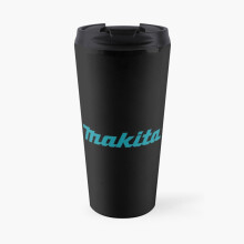 Insulated Travel Coffee Mug Makita Power Tools logo Stainless Steel Cup Tumbler 17oz
