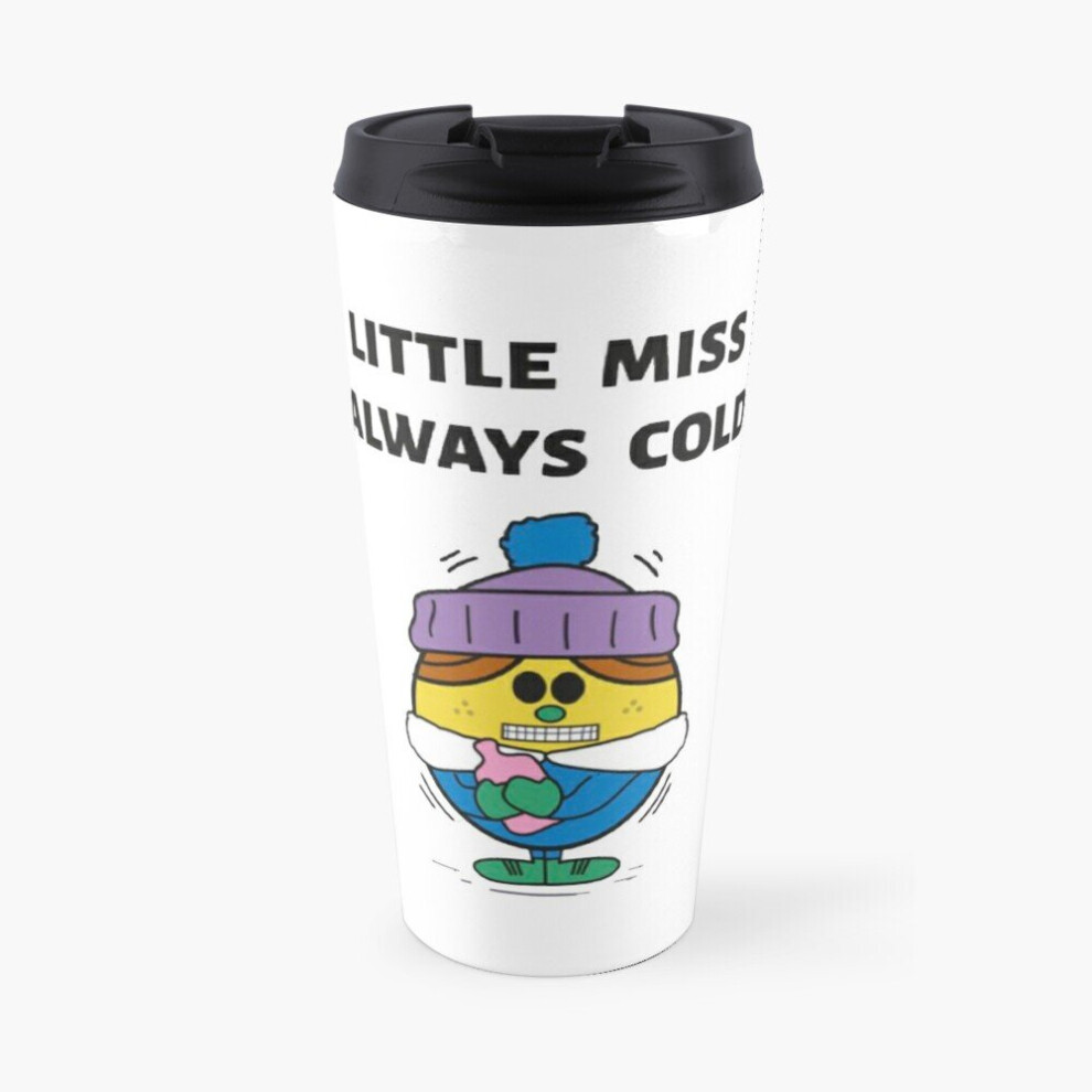 Insulated Travel Coffee Mug Little Miss ALWAYS COLD Stainless Steel Cup Tumbler 17oz