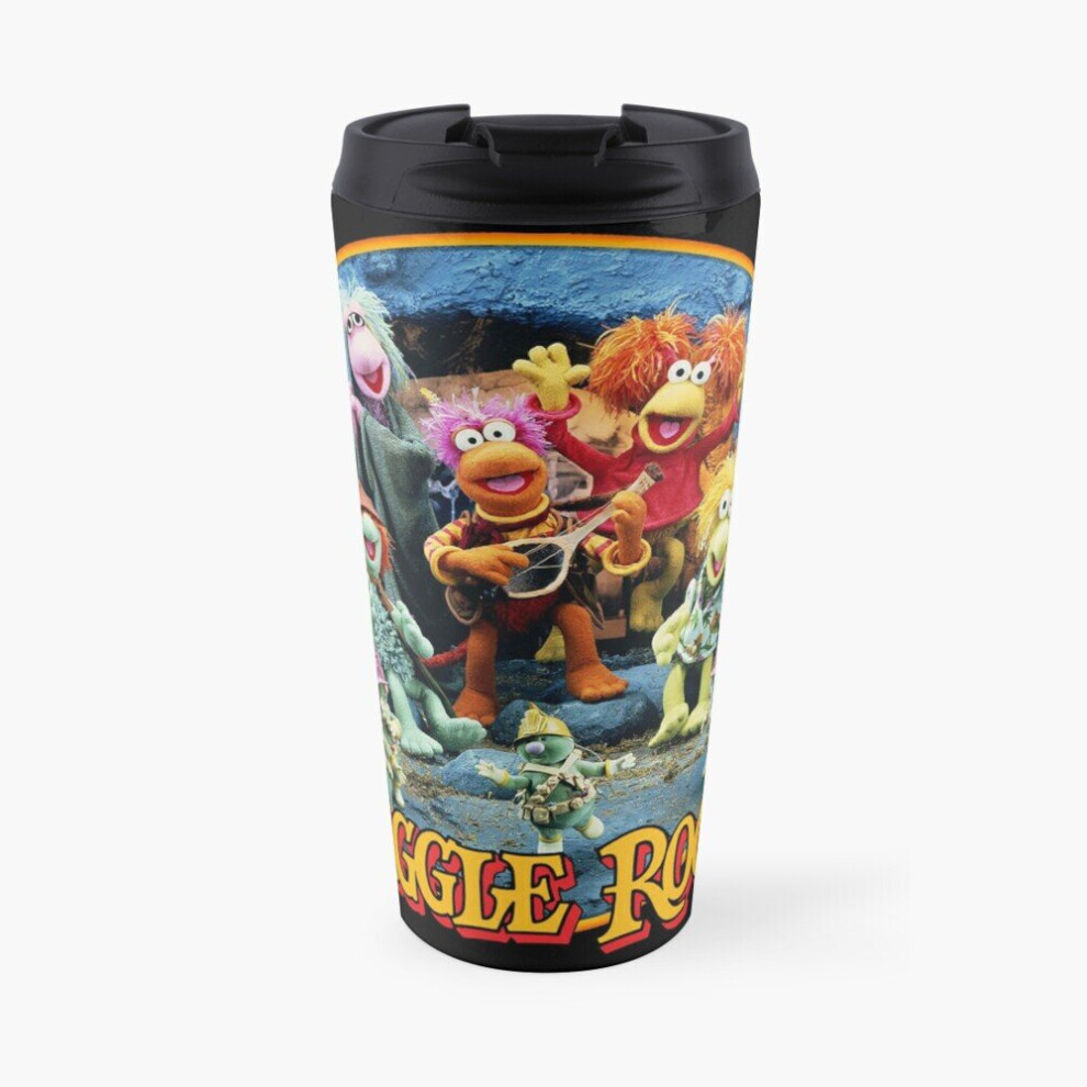 Insulated Travel Coffee Mug Fraggle Rock Stainless Steel Cup Tumbler 17oz