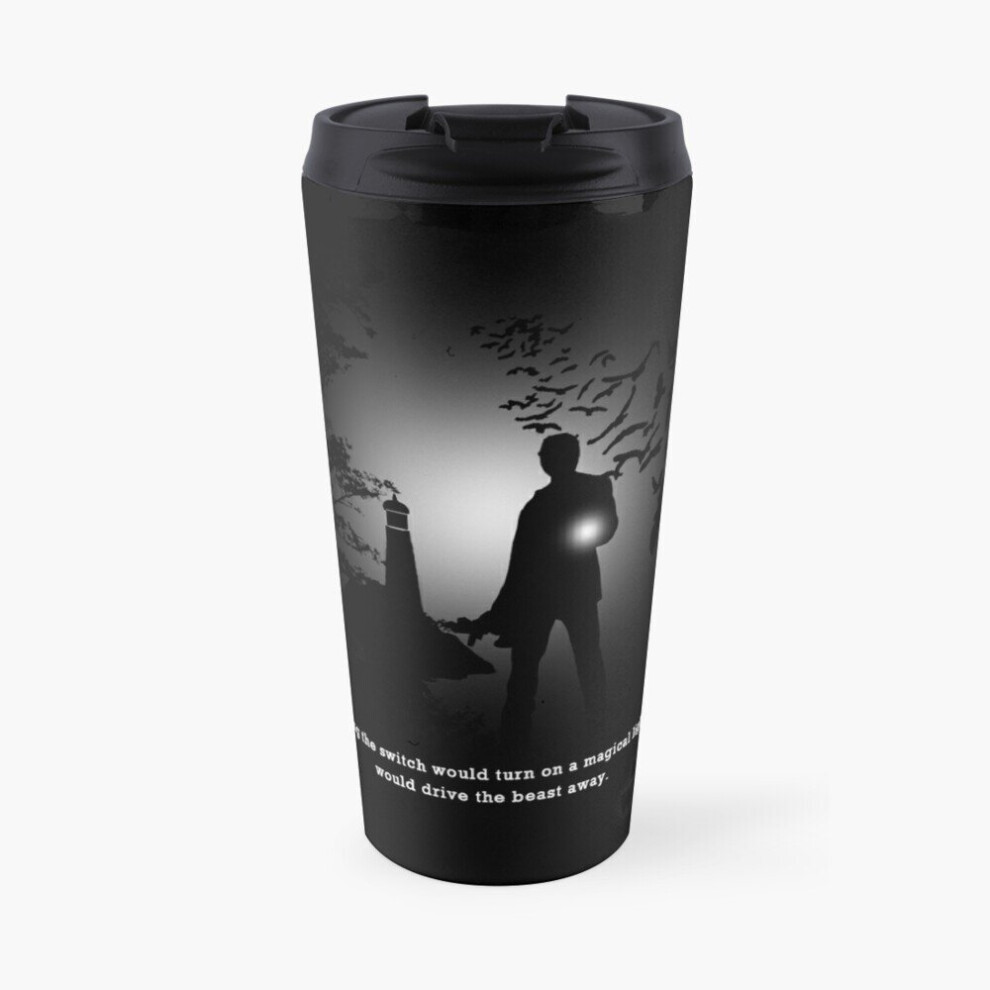 Insulated Travel Coffee Mug Alan Wake Stainless Steel Cup Tumbler 17oz