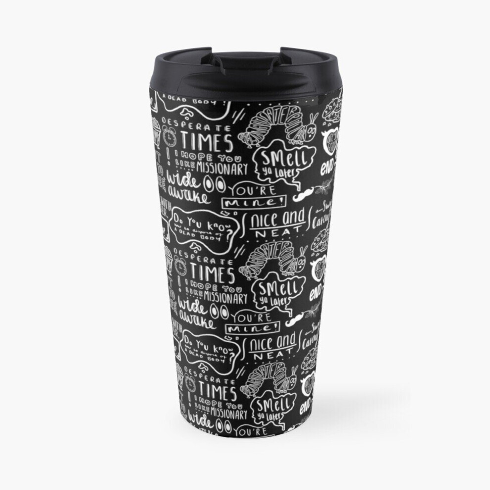 Insulated Travel Coffee Mug Killing Eve Series Episode Titles Horizontal  Stainless Steel Cup Tumbler 17oz