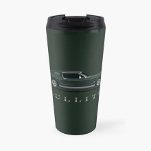 Insulated Travel Coffee Mug Mustang Bullitt Stainless Steel Cup Tumbler 17oz