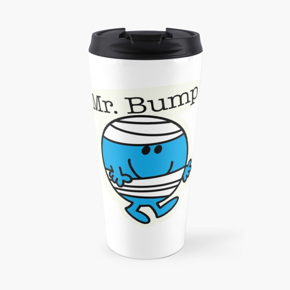 Insulated Travel Coffee Mug Mr Bump Stainless Steel Cup Tumbler 17oz