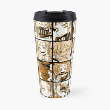 Insulated Travel Coffee Mug Himiko Toga Collage Stainless Steel Cup Tumbler 17oz