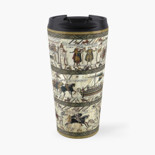Insulated Travel Coffee Mug Bayeux Tapestry Stainless Steel Cup Tumbler 17oz