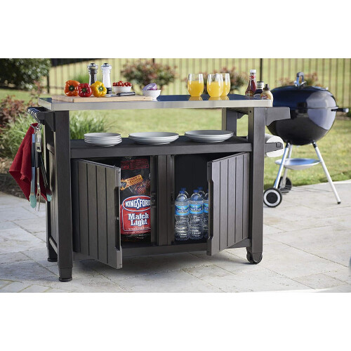 Keter UNITY XL Table Mobile Storage Box BBQ Weatherproof Keter 1