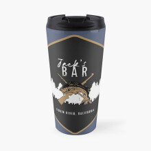 Insulated Travel Coffee Mug Jack's Bar Stainless Steel Cup Tumbler 17oz