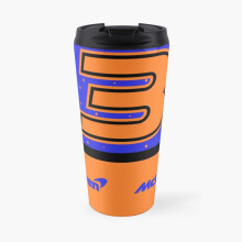 Insulated Travel Coffee Mug Daniel Ricciardo 2021 Mclaren 3 Stainless Steel Cup Tumbler 17oz