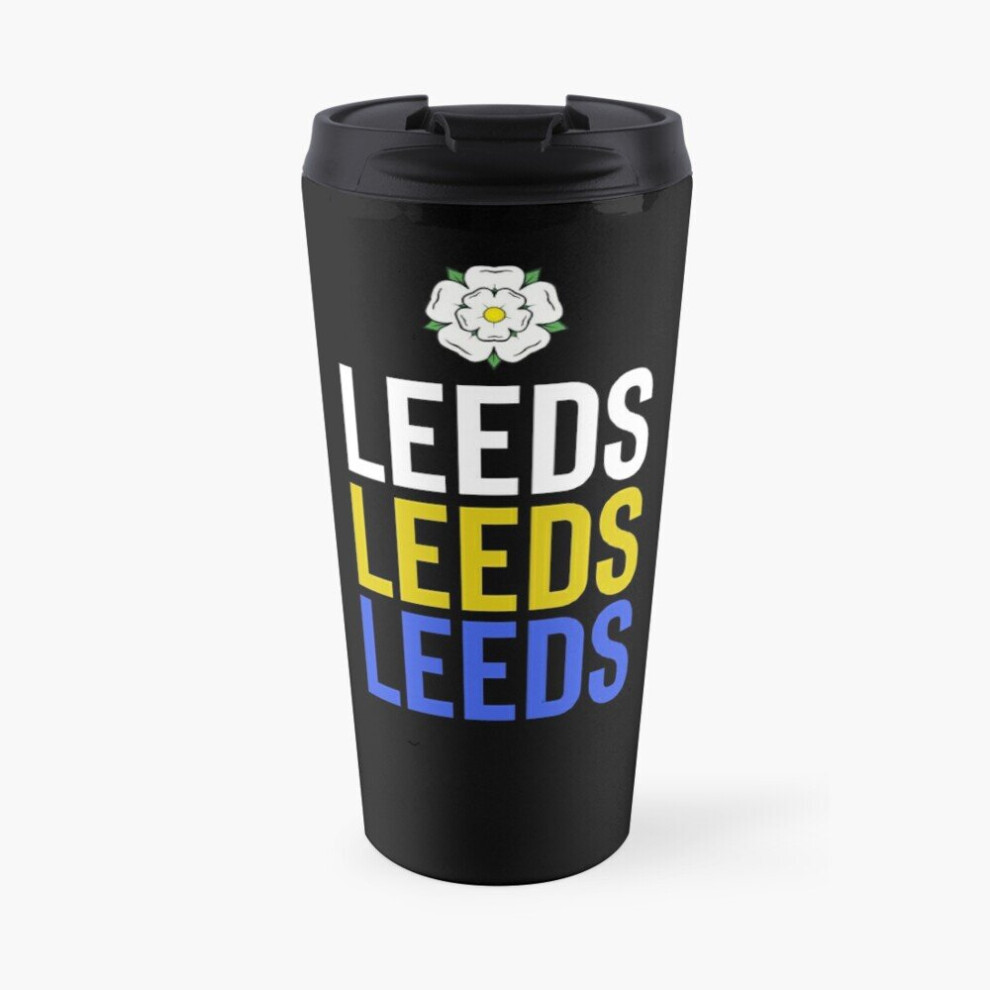 Insulated Travel Coffee Mug Leeds Leeds Leeds Stainless Steel Cup Tumbler 17oz