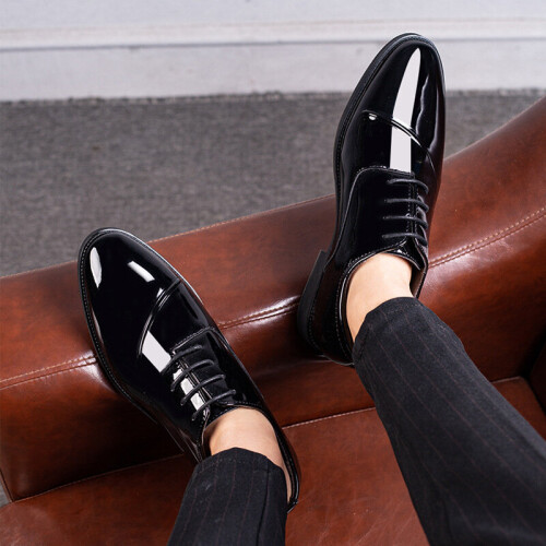 Glossy formal shoes discount