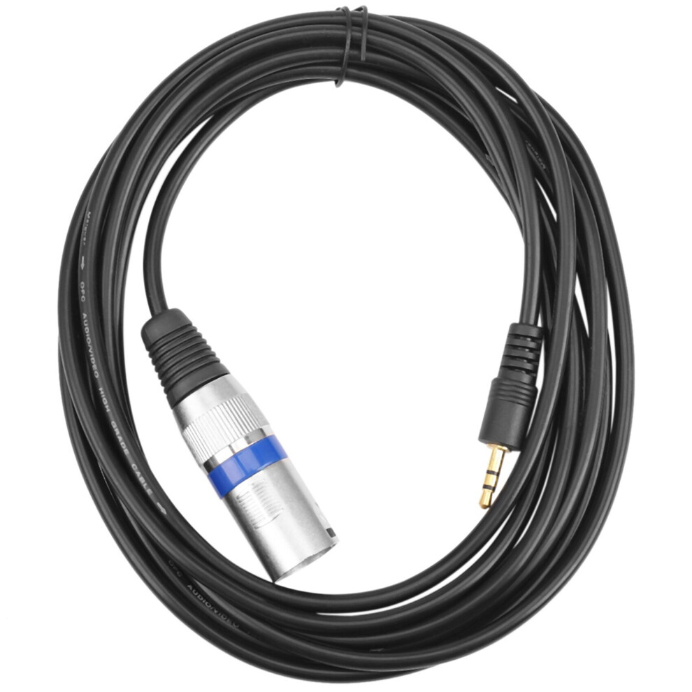 3M 3.5Mm Stereo Jack Plug To 3 Pin Xlr Male Cable Microphone Audio Record 4762150913673