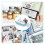 Mini Printer,Portable Pocket Printer,Bluetooth Wireless Smart Thermal Inkless Printer,Smartphone Photo Printer,Blue 8