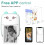 Mini Printer,Portable Pocket Printer,Bluetooth Wireless Smart Thermal Inkless Printer,Smartphone Photo Printer,Blue 6