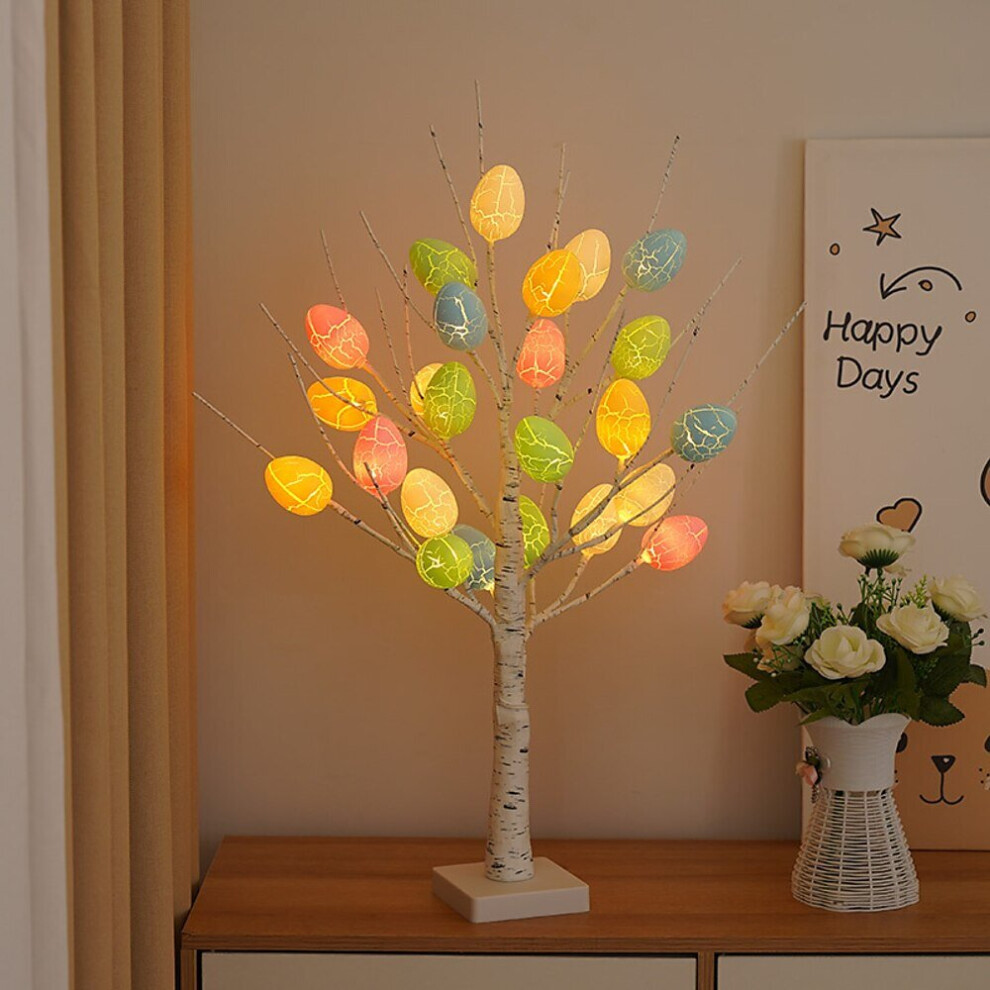 LED Easter Egg Tree Light Lamp Home Decoration Indoor Party Activity Scene Layout Landscape Lighting Tree