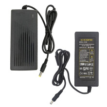 12V DC 6A 72W Desktop Power Adapter with DC 2.1mm x 5.5mm Connector for LED Flexible Light Strip AC100-240V