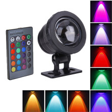 RGB Fountain Pond Lights Underwater LED Spotlight Outdoor Waterproof Christmas New Year Party 10W 800lm LED Beads 12V