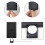 of High Quality IR 44 key RGB Controller Three Way Integrated Outlet Controller of Double Sided Circuit Board DC12-24V 9