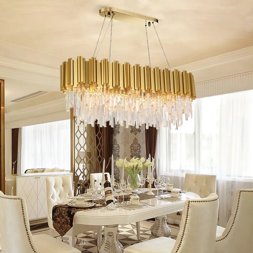 10-Light 90 cm Chandelier Metal Electroplated Modern 110-120V 220-240V-image-OPC-PBT7PQJ-NEW