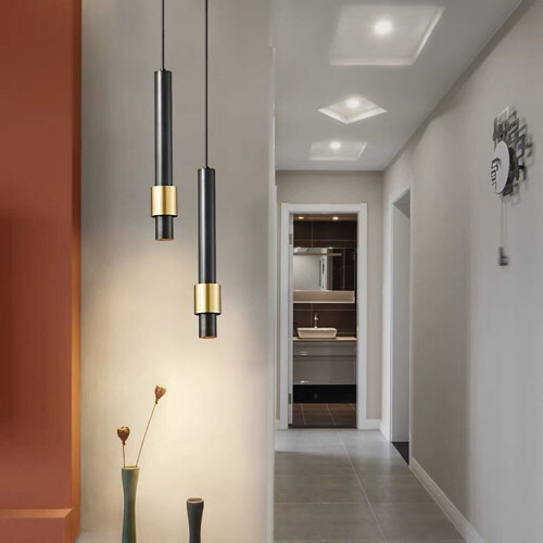 5cm Pendant Lantern Design Pendant Light Copper Brass Modern 220-240V 2