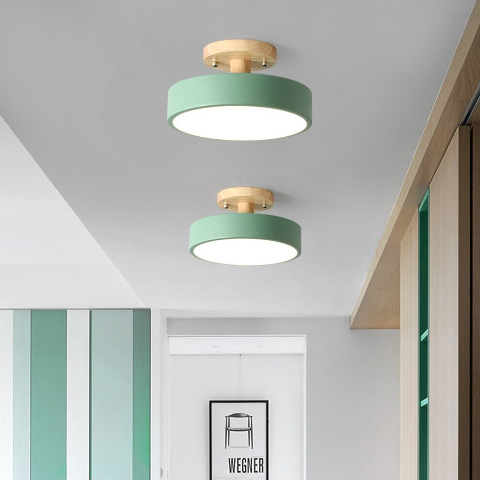 20 cm Ceiling Lights Geometric Shapes Flush Mount Lights Metal Painted Finishes LED Modern 220-240V-image-OPC-PBT7PTN-NEW