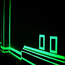 1PC Green Luminous Tape Glow In The Dark Self-adhesive Warning Security Tape