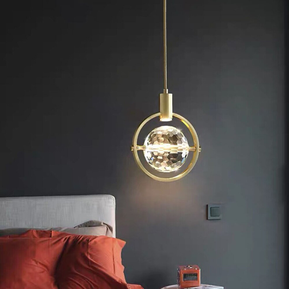 20 cm Pendant Lantern Design Pendant Light Copper Brass LED Modern 110-120V 220-240V-image-OPC-PBT7QFQ-NEW