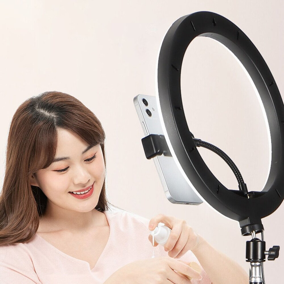 Led Selfie Ring Photography Video 26Cm Phone Stand Tripod Fill Dimmable Lamp Streaming Light 9146778107532