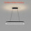LED Chandeliers Line Design 100cm Dimmable Rectangle Black/Gold Chandeliers 3