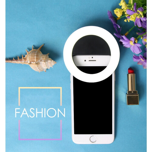 LED Smart Light 3 Modes Dimmable Selfie Light AAA Batteries Powered 1pc 2