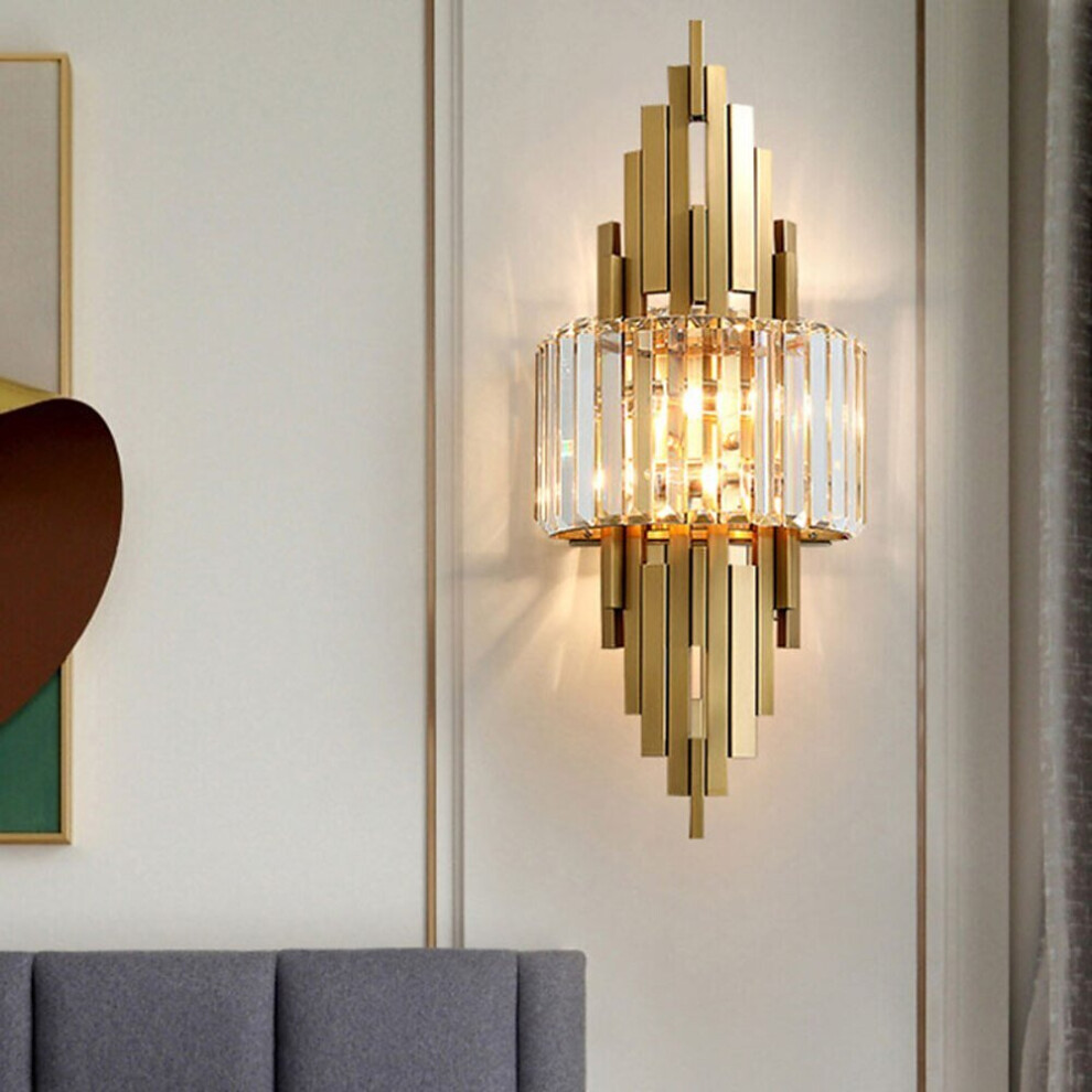 Modern Indoor Wall Lights LED Living Room Bedroom Crystal Wall Light 220-240V 5 W