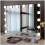 LED Makeup Vanity Lights Stick on Mirror with 10 dimmable Bulbs USB 4.6m 15ft Cable White 2