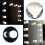 LED Makeup Vanity Lights Stick on Mirror with 10 dimmable Bulbs USB 4.6m 15ft Cable White 10