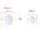 LED Makeup Vanity Lights Stick on Mirror with 10 dimmable Bulbs USB 4.6m 15ft Cable White 11
