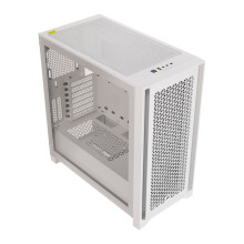 CORSAIR ICUE 4000D RGB White True MID CASE 3x AF120 RGB ELITE White Fans Inc.