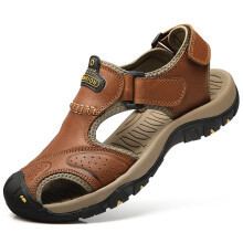 Gladiator Sandals for Men Summer Outdoor Beach Shoes Casual Plus Size 10 Womens Slides Cowhide Leather Sneakers Breathable