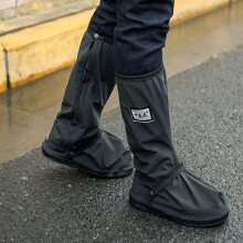 Waterproof Shoe Cover Reusable Motorcycle Cycling Bike Rain Boot Shoes Covers Easy to Ride for Rider Rainproof Thick Bottom