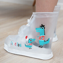 Girls Transparent Shoes Cover Kids Rain Boots Shoes Waterproof Child Outdoor Rain Boots Kids Reusable Rain Boots Shoes Cover