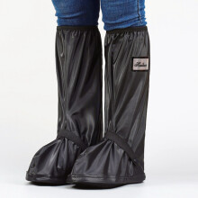 Waterproof Rain Boot Shoe Cover with Reflector High Top Clear Shoes Dust Covers for Motorcycle Bike Rain Cover Men Women