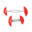 2Pc Portable Mini Shoes Stretchers Adjustable Shoe Support Solid Red Shoe Expander Width Extender Shoe Tree Keeper Shoe Care Kit 5
