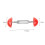2Pc Portable Mini Shoes Stretchers Adjustable Shoe Support Solid Red Shoe Expander Width Extender Shoe Tree Keeper Shoe Care Kit 7
