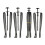 4Pcs Knee High Boots Stand Holder Womens Automatic Boot Shoe Tree 11.42'' 3