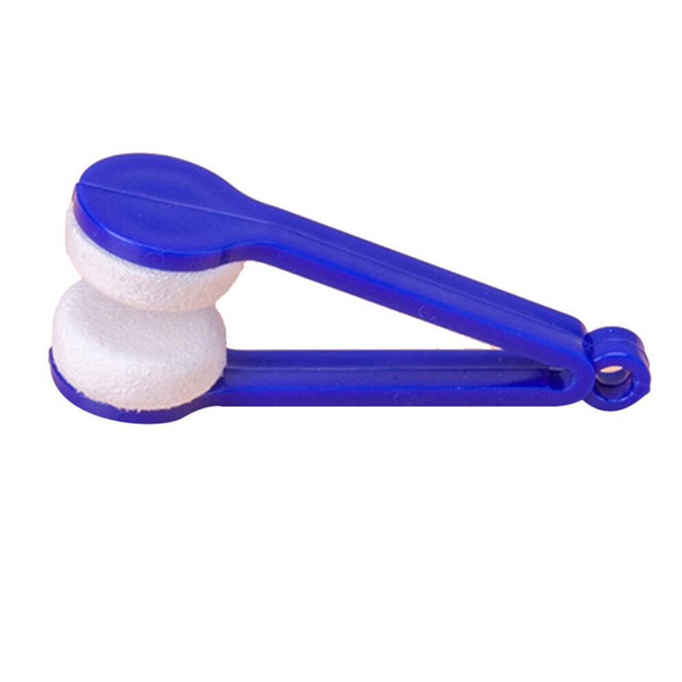 2pcs Portable Glasses Wiper Glasses Cleaning Wipe Brush For Eyeglasses Sunglasses